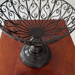 Fruit Basket Round Metal