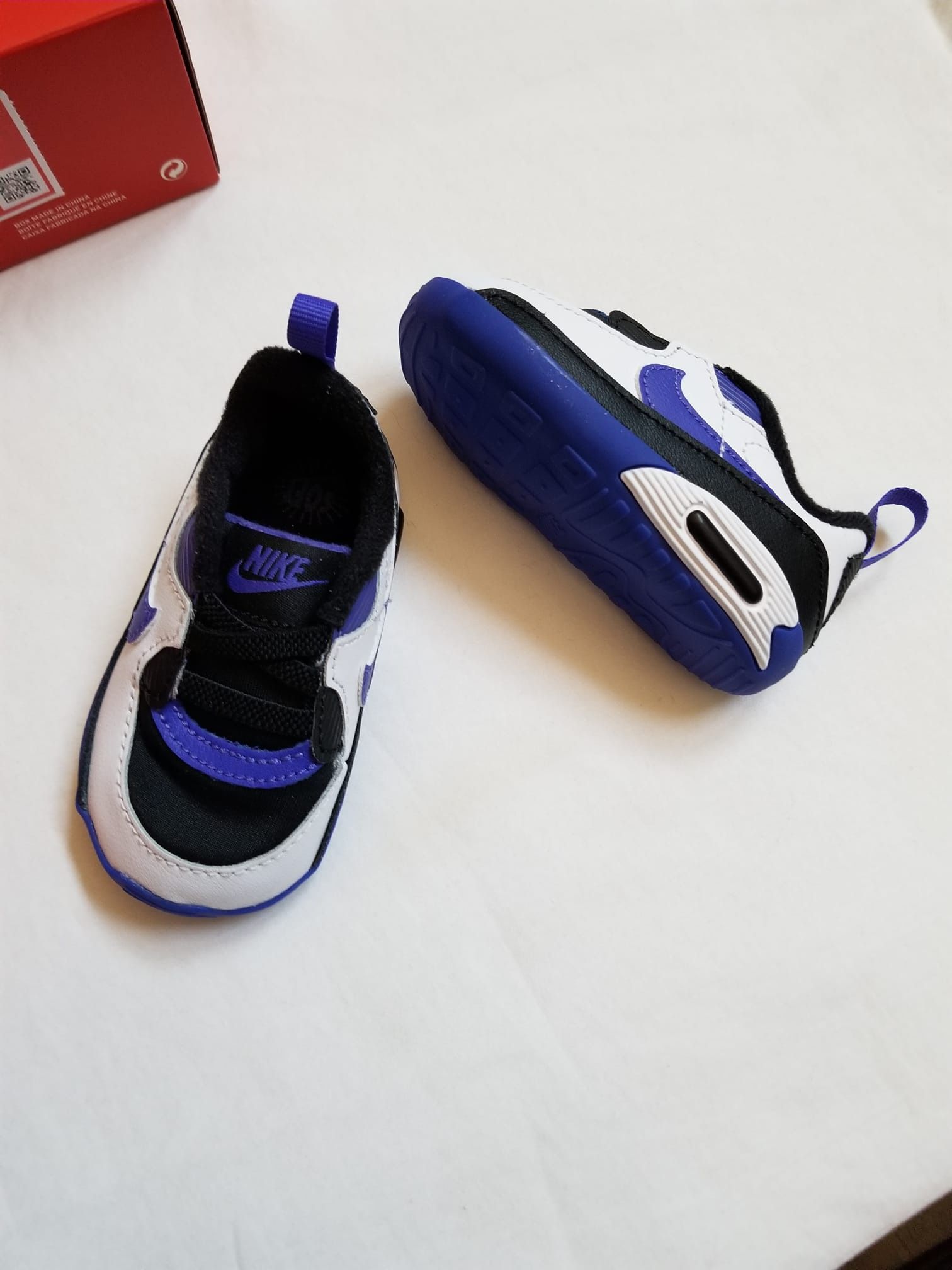 NIKE BABY BOOTIE MAX 90 CRIB (CB) Size 4c