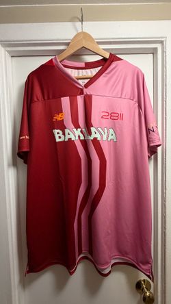 Exclusive unreleased Action Bronson New Balance BAKLAVA NYC Soccer Jersey