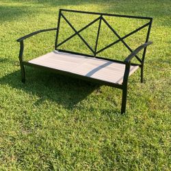  Bench Just Needs Cushions, Sturdy.