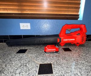 CRAFTSMAN V20 20-volt 200-CFM 90-MPH Battery Handheld Leaf Blower 2.0 Ah Battery Included, No Charger