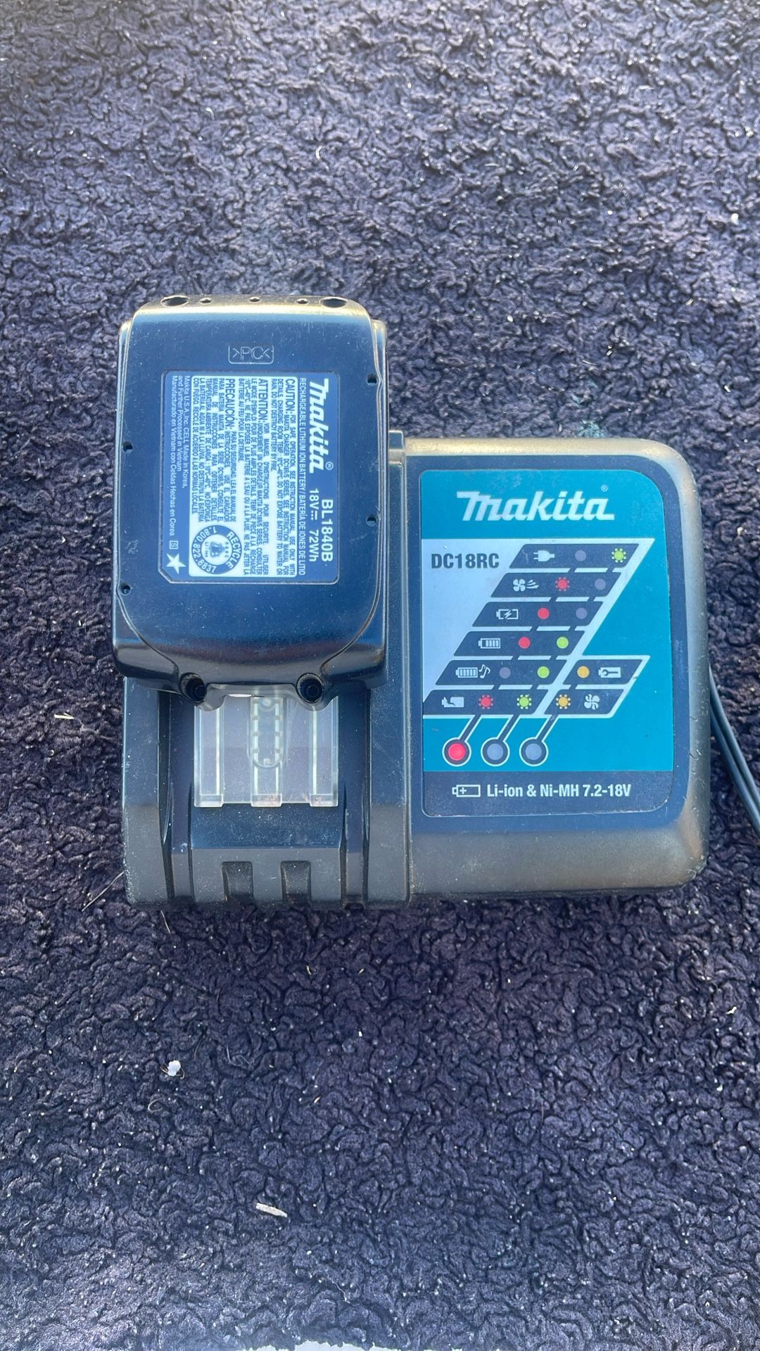 Makita Charger And Battery Combo