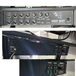 Peavey MMA 880T - 8 Channel Mixer