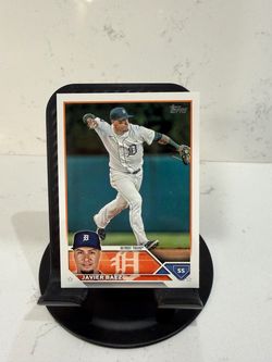 2023 Topps Javier Báez #641 Advanced Stats /300 Tigers