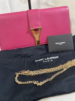 Saint Laurent Y Ligne Mini Pochette Crossbody Bag