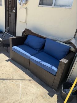 Outside sofa