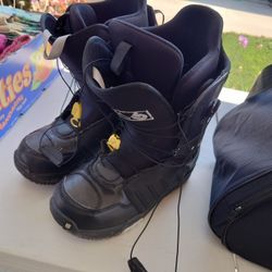 Burton Men's Moto Snow Boots Size 10.5