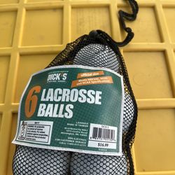 Dicks Lacrosse Balls 5 pack