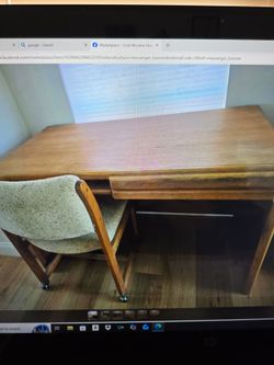 Desk and chair  set