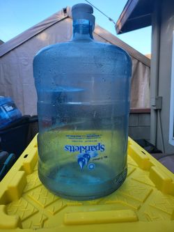 5 gallon water bottle.