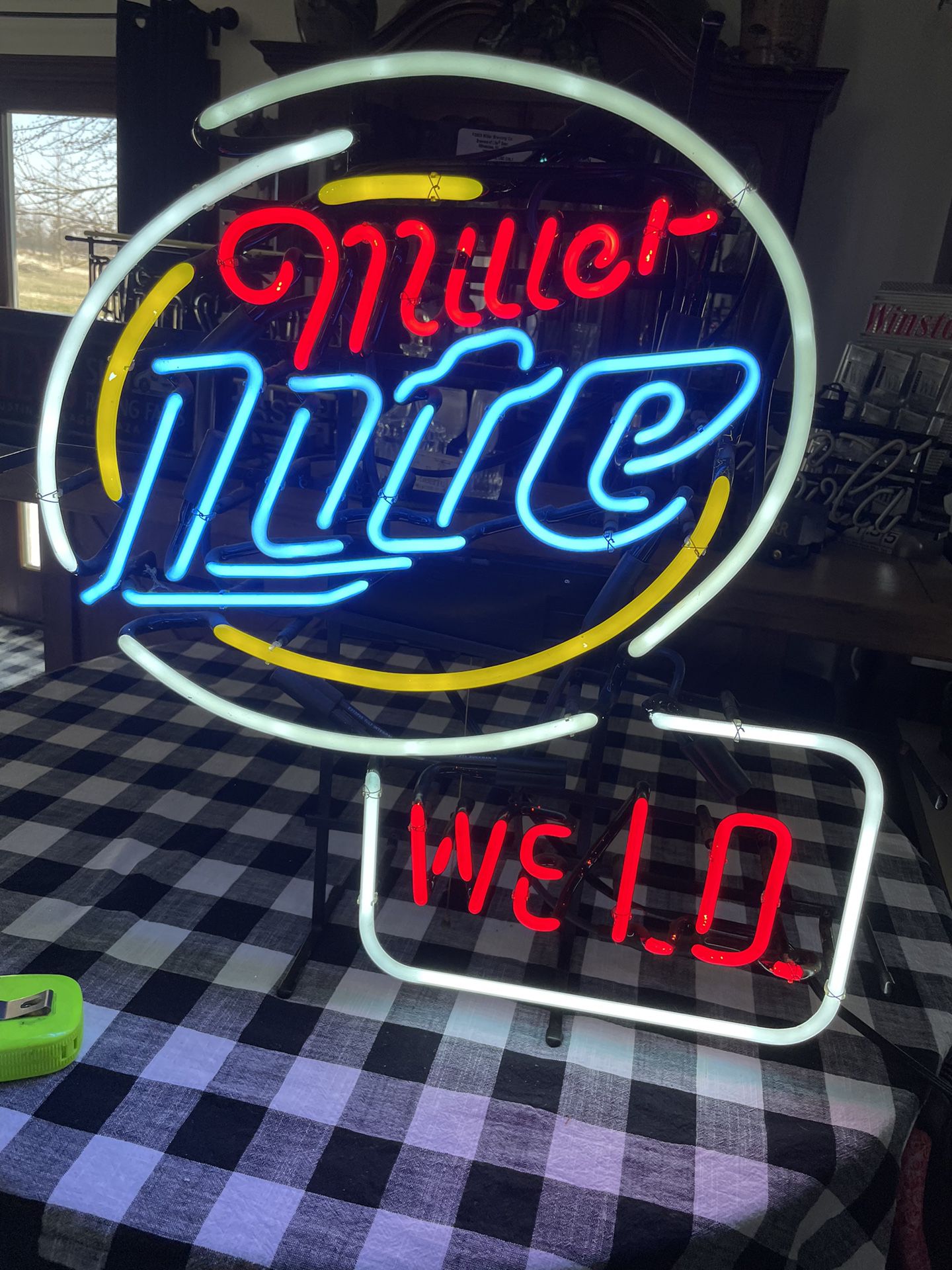 Miller Light Neon Sign for Sale in Louisville, OH - OfferUp