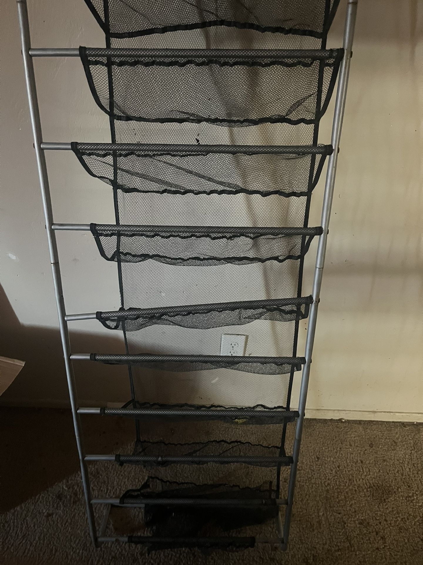door shoe rack