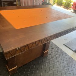 Full Sized Bed Frame From Disney Animal Kingdom Hand Carved 