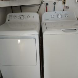 GE WASHER AND DRYER MODELS GTD42EASJWW AND HTW240ASKWS