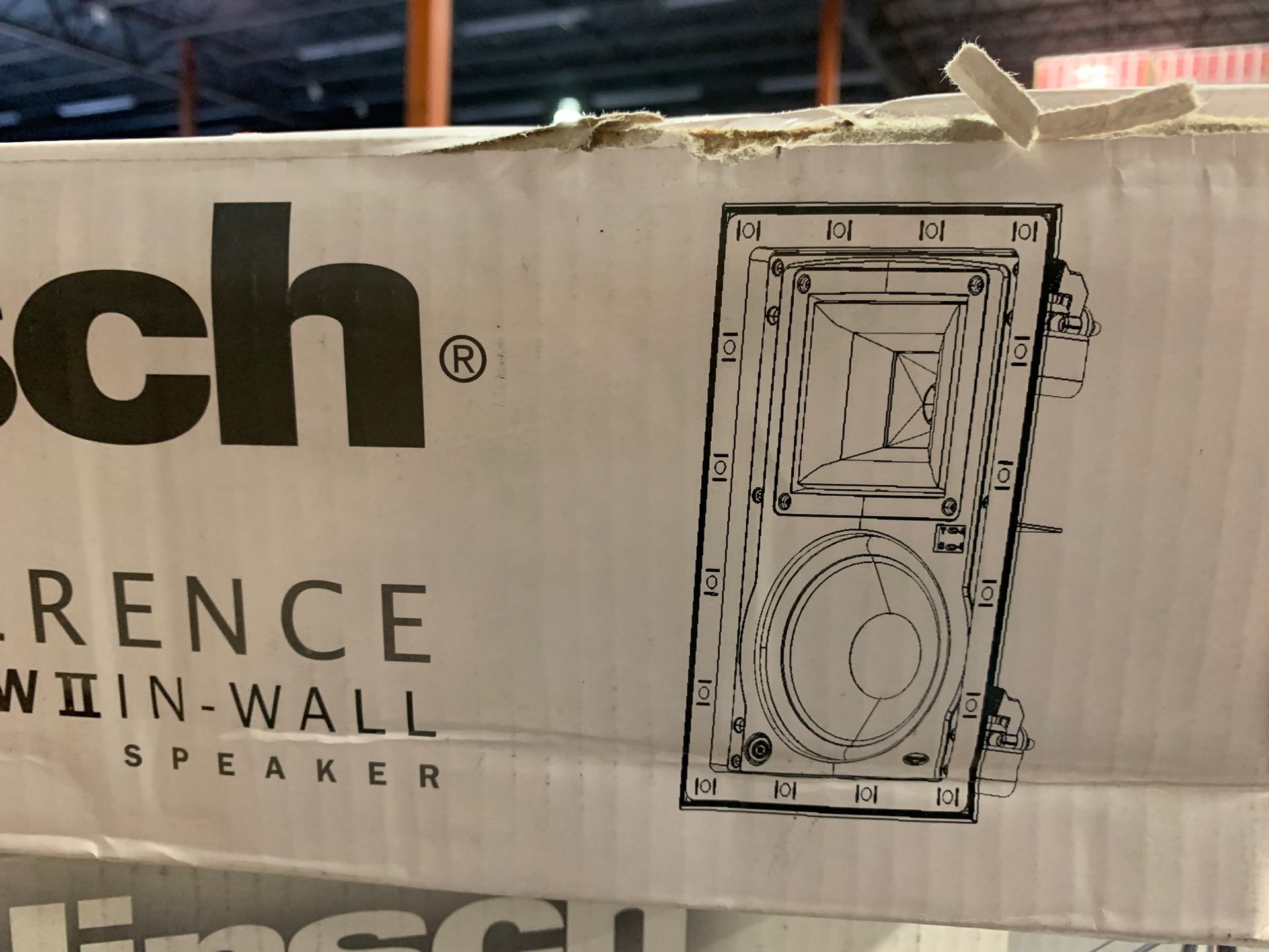 Klipsch In-Wall Speaker Reference R-5650-W II open box like new