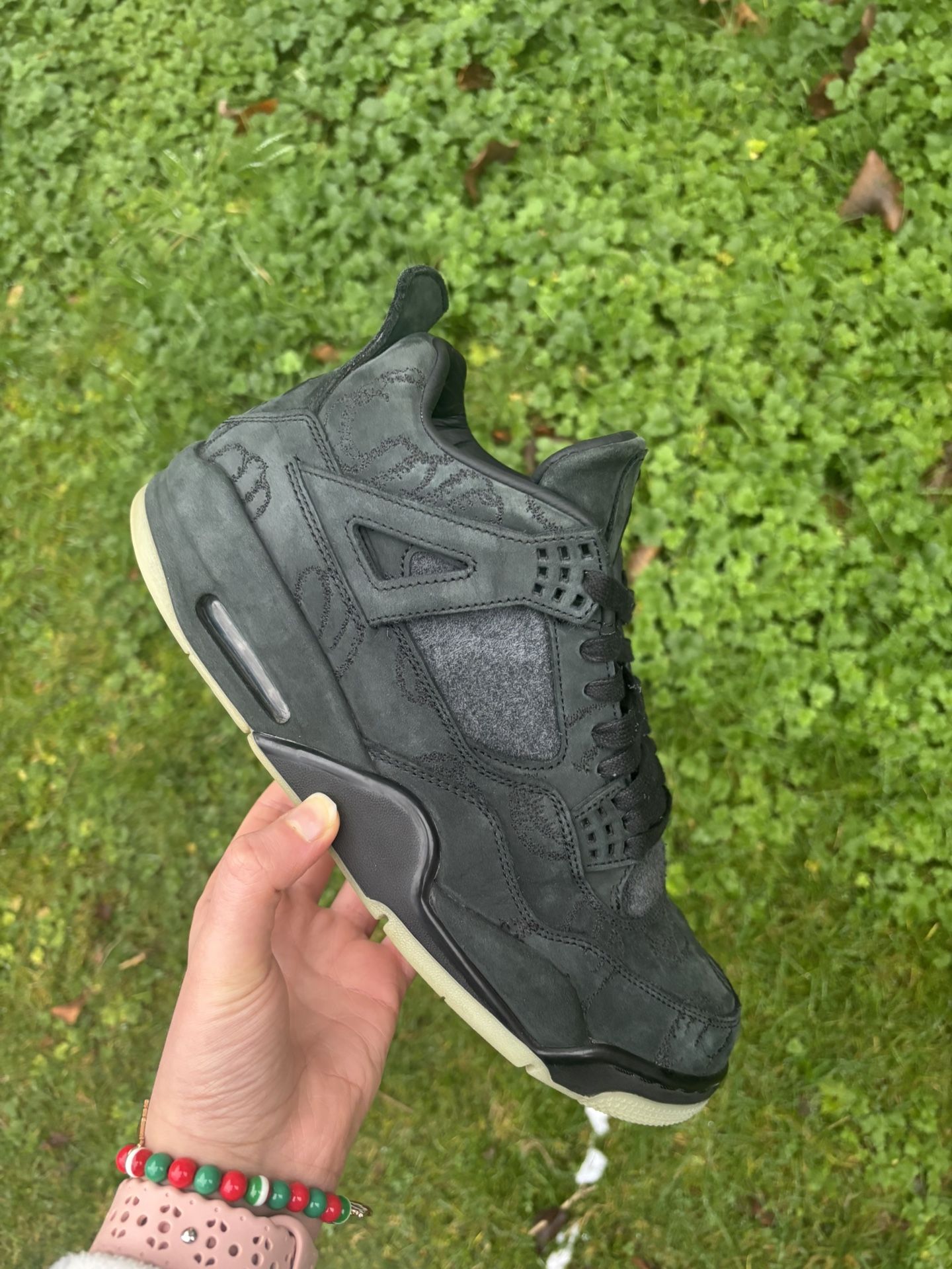 Jordan 4 Retro Black Kaws