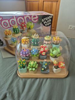 J'adore succulent green house building toy