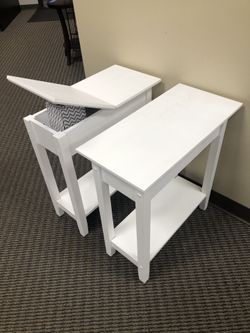 Folding End tables - BRAND NEW- Still In The Original Boxes 