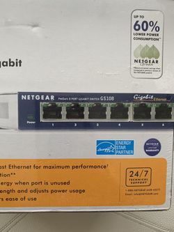ProSafe 8-port Gigabit Desktop Switch New
