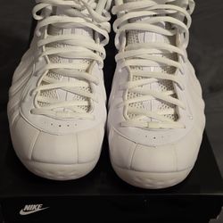 Mens Triple White Foamposite