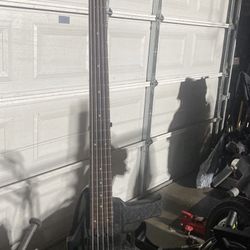 Machine gun 5 String Bass Guitar
