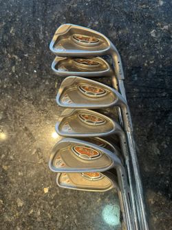 Ping G10 Iron Set 4-PW Black Dot Regular Steel Mens RH