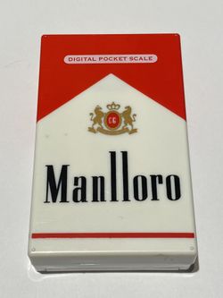 Very Cool Digital Pocket Scale that looks like a pack of Marlboro Cigarettes