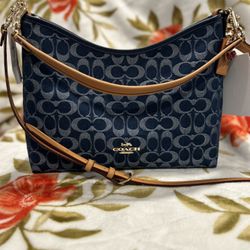 Coach Denim Laurel Bag 