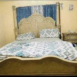 7pcs King Ashely Bedroom Set