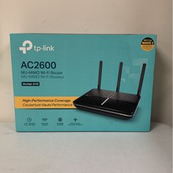 Certified Refurbished TP-Link Archer A10 AC2600 Smart WiFi Router MU-MIMO Gigabit Ethernet                Pg