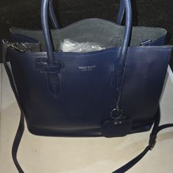 Teddy Blake -Vanessa Palmellato 14"Blue Jeans Handbag. 
