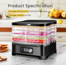5-Tray Food Dehydrator