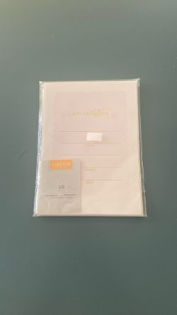 Invitations 10 Pack
