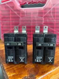 Siemens 20 Amp 2-Pole Circuit Breaker – $15 Each
