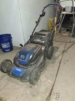 KOBALT 80 VOLT BATTERY MOWER