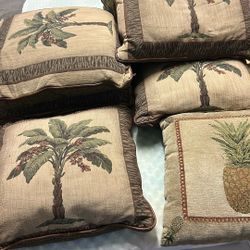 Bahama Jack couch pillows