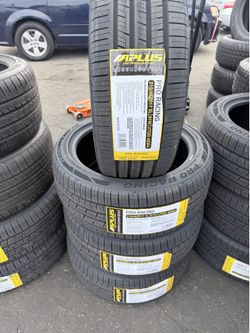 215/45/17 Aplus #4 New Tires Mount & Balance // Set De 4 Llantas Nuevas Instaladas Y Balanceadas