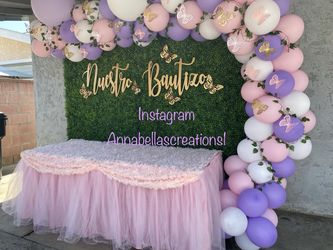 Bautizo decoración, partydecor, babyshower decor, babyshower, babyshowerdecorations, bautizo, party decor , balloons garland decor