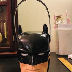 BATMAN Candy Easter Bucket Basket Plastic PTI Group toy with handle Halloween