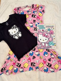 Girls hello kitty and friends