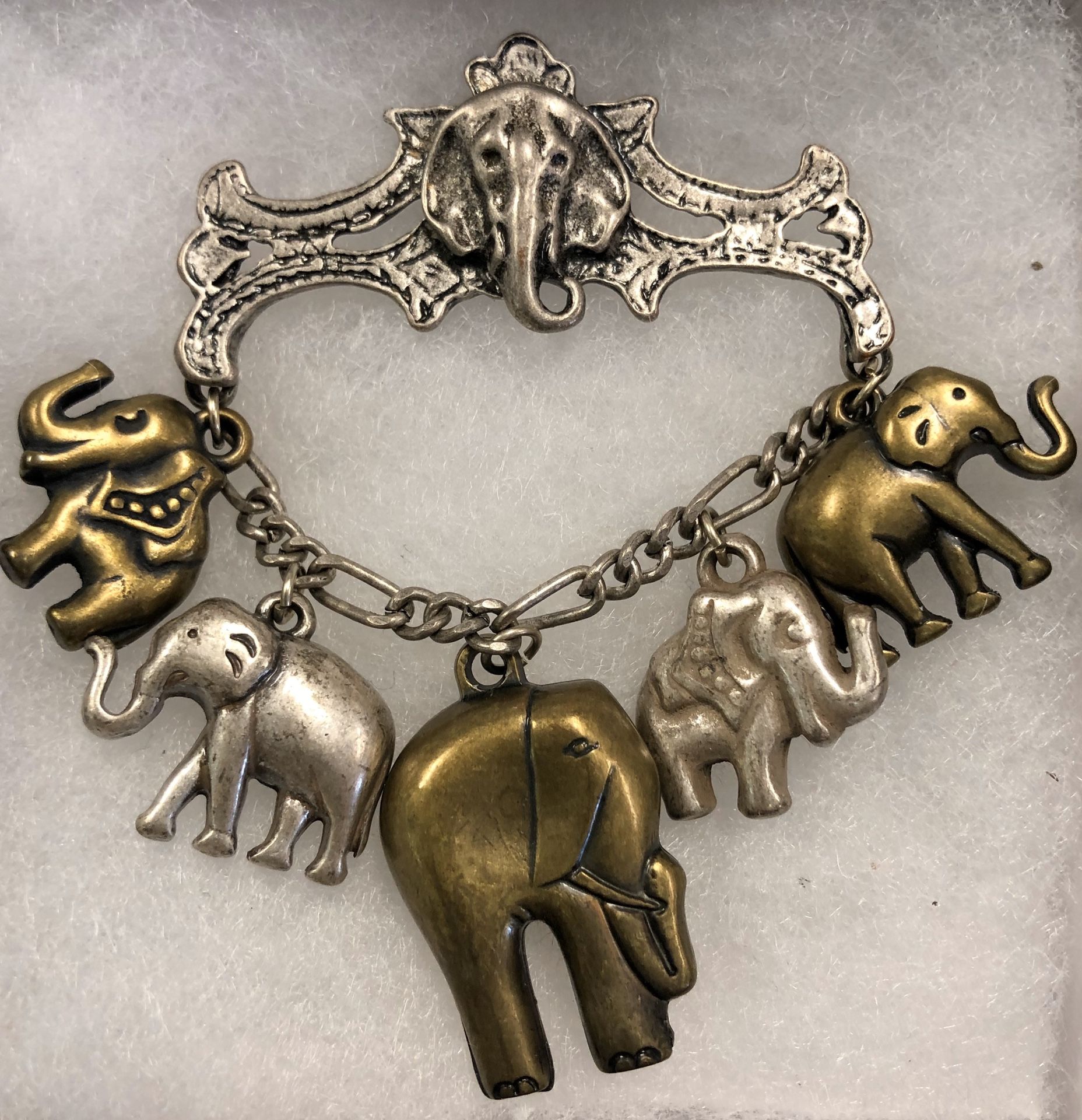 Elephant Brooch