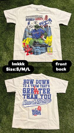 Cough Syrup World Series 2024 Dodgers T-Shirt