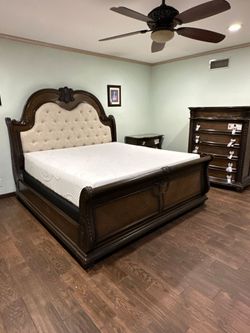 King Size Bed Frame mattress Included new in a box