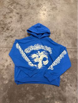 Hellstar Blue Graphic Hoodie