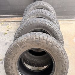 295/70/17 Nitro Ridge Grapplers used