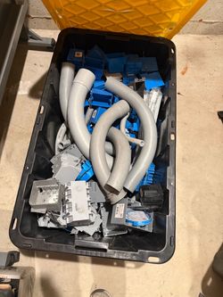 Mixed Lot Electrical Conduit Fittings and Boxes