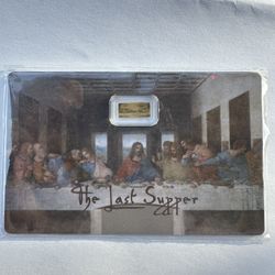 Last Supper Gold Bar - 1/1000oz .9999 Fine Gold