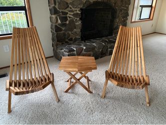 Table and chairs