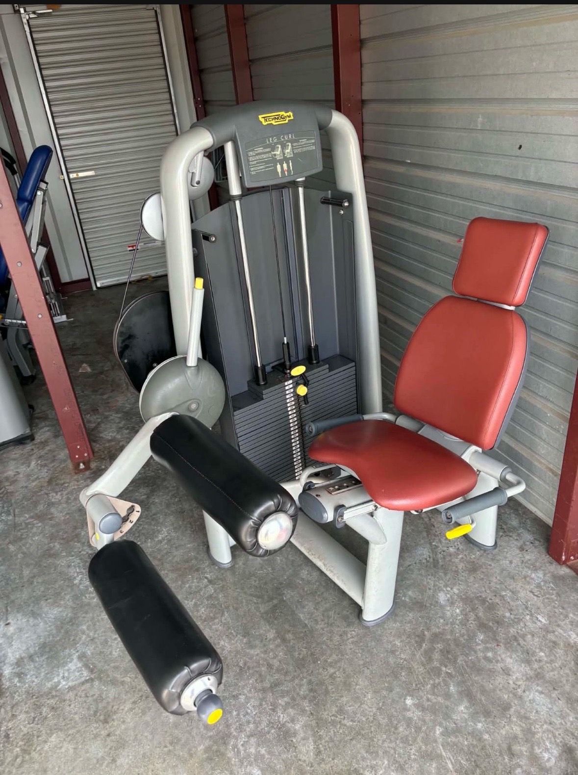 Gym Leg Curl Machine