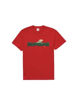 Supreme Lizard Tee Red Extra Large XL